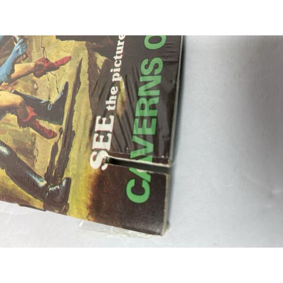 Caverns Of Fear Vintage MOTU Masters Of The Universe Golden Book 1983 He-Man New - Picture 7 of 9